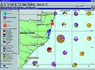 Percentage composition of fish larvae in different estuarine systems along the coast of KwaZulu-Natal